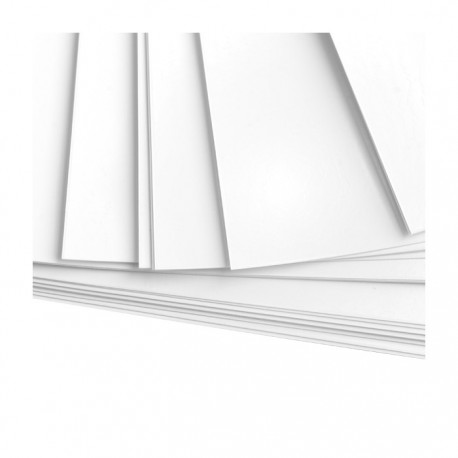 100 feuilles de papier Bristol A4 blanc - 180 gr/m²