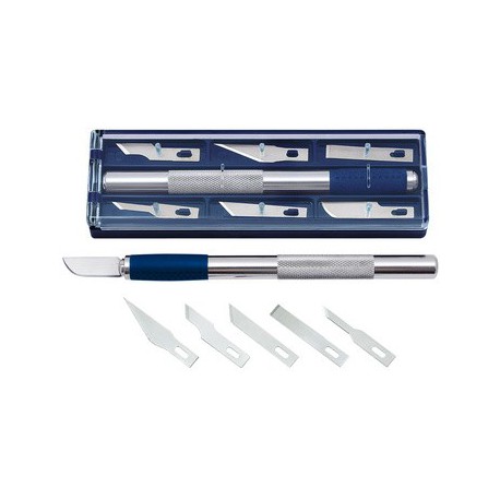 Scalpel De Découpe 16 Pièce - Cutter De Precision Avec 3 Scalpels