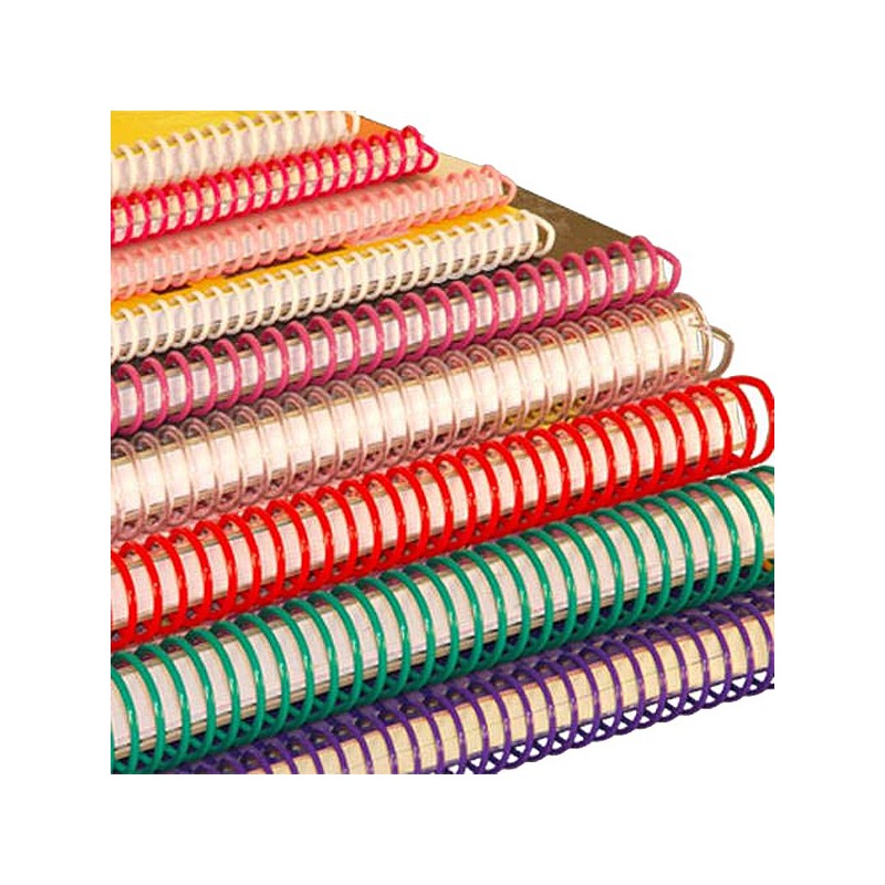 Paille plastique coloré motif spirale x8 avec goupillon - Ø0,5 x H28cm