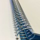 Spirales métaliques Coil 16 mm 49 boucles - Pas 6 mm pour faire de la reliure spirale métal