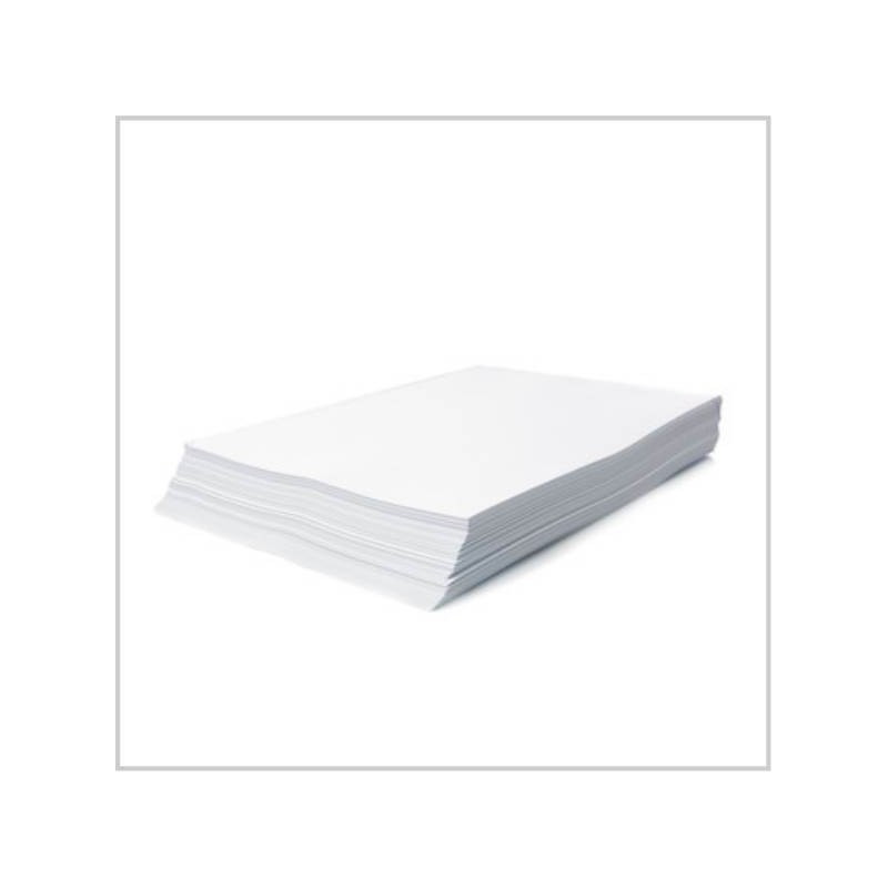 tipome 200 feuilles de papier Fsc blanc épais 120 gr. format A5 14,5 x 20,5  cm. pour impression laser et jet d'encre avant et arrière