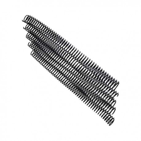 Spirales métal Coil 24 mm - Pas de perforation 5:1 - 59 boucles