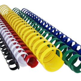 peigne anneau plastique pour reliure 10 mm