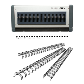 Bloc de perforation pour D600, 34 Trous carrés Reliure métal