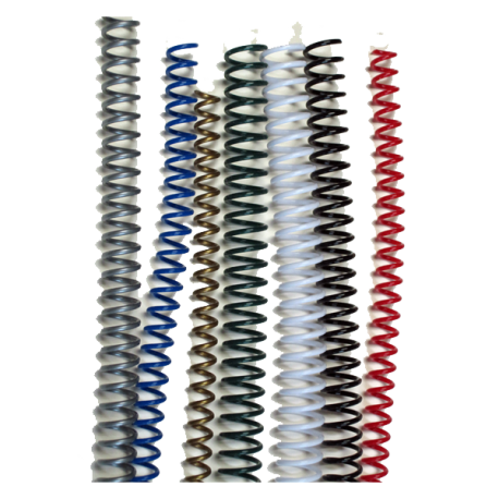 1 morceau de spirale en aluminium 4 de 30 mm x 10 po, spirale arc-en-ciel  PEL, reliure en bobine, bobine de remplacement pour les planificateurs,  bobine spirale, reliure DIY -  France