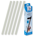 25 baguettes à relier SERODO A4 - 12 mm - Transparentes