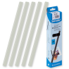 20 baguettes à relier SERODO A4 - 15 mm - Transparentes