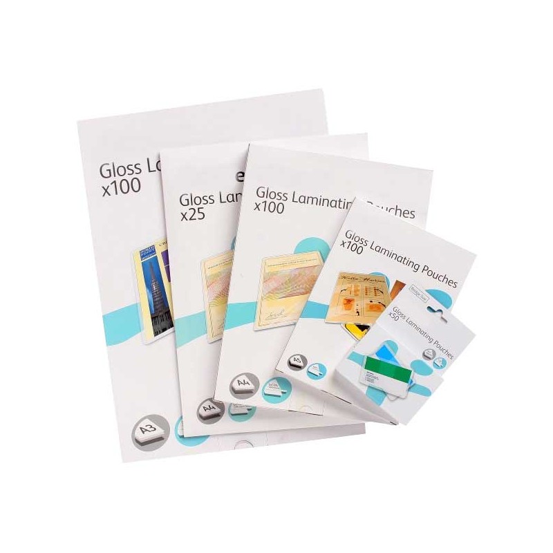 Pochettes Perforées SIGNZ Format A5 - Lot De 100 - 80 Microns, Grainées, Sans PVC - Fabrication Allemande Neutre En CO2