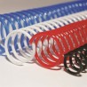 Spirales plastique Coil 12 mm 34 boucles - Pas 3:1