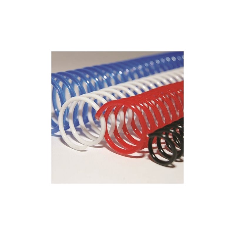 Reliure spirale en plastique 10 mm