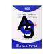 100 fiches Bristol A5 Blanc Exacompta - 205 gr/m² - sous film