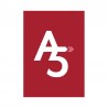 Papier cartonné A5 Rouge Foncé 270 gr/m²