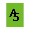 Papier cartonné A5 Vert mai 270 gr/m²