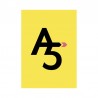 Papier cartonné A5 Jaune Citron 270 gr/m²
