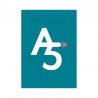 Papier cartonné A5 Turquoise 270 gr/m²