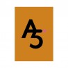 Papier cartonné A5 Terre Cuite 270 gr/m²