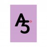 Papier cartonné A5 Violet 270 gr/m²