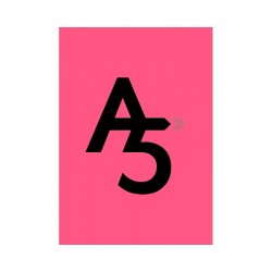 Papier cartonné A5 Vieux rose 300 gr/m² 