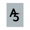 Papier cartonné A5 Argent Mat 270 gr/m²