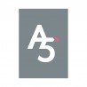 Papier cartonné A5 Gris Pierre 270 gr/m²