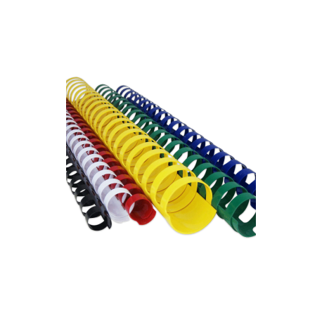 50 Anneaux pour reliure plastique 25 mm