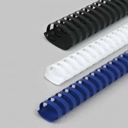 50 Anneaux pour reliure plastique 45 mm