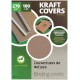 Couvertures Kraft A4270 g/m²par 100 