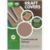 Couvertures Kraft A4 270 g/m² par 100