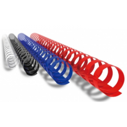 50 Anneaux pour reliure plastique 22 mm 