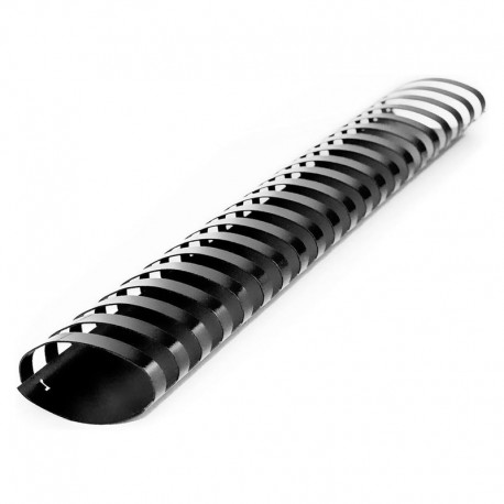 50 Anneaux pour reliure plastique 38 mm 