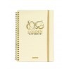 Carnet ligné A5 GOLDEN & SILVER