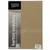 20 feuilles de papier cartonné Kraft A4 beige 275 gr/m²
