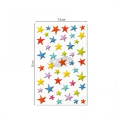 Planche de 42 stickers 3D Emoticon Citrons 