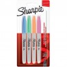Lot de 4 feutres Sharpie Pastel à pointe fine