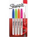 Lot de 4 marqueurs permanents Sharpie pointe Fine "Fun"