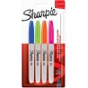 Lot de 4 marqueurs permanents Sharpie pointe Fine "Fun"