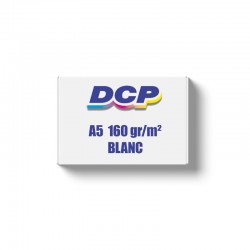 250 feuilles de papier blanc A5 DCP 160 gr/m² de Clairefontaine