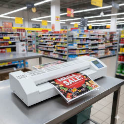 Sky 480-R6 - Plastifieuse A2 Professionnelle à 6 rouleaux