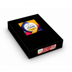 Couvertures de Reliure Grain Cuir A4 noires &ndash; Clairefontaine &laquo; Text & Cover &raquo;