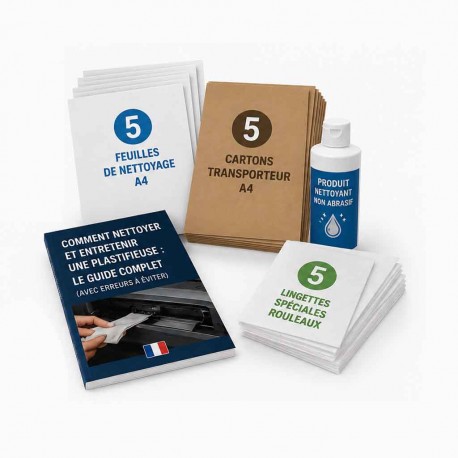 Kit d'entretien pour plastifieuse A4 anti-bourrage