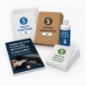 Kit d'entretien pour plastifieuse A3 anti-bourrage avec Feuilles de nettoyage A3 pour plastifieuse à chaud