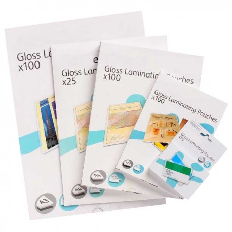 100 Pochettes plastification A6 80 microns brillantes