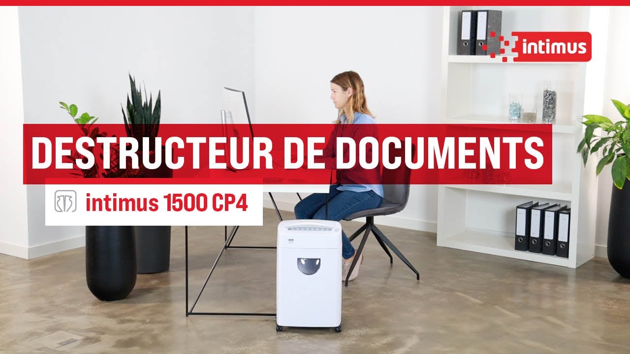 Destructeur intimus 1500 CP4 coupe croisée particules 4,3 x 33 mm