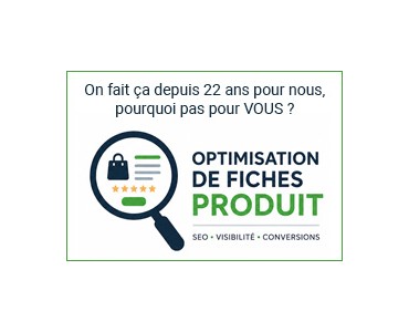 Le SEO des fiches pproduit