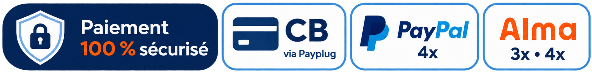 logos de paiement chez plastifieuses.fr